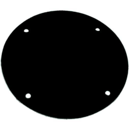T-H Marine Screw Down Deck Plate 8" OD, Black
