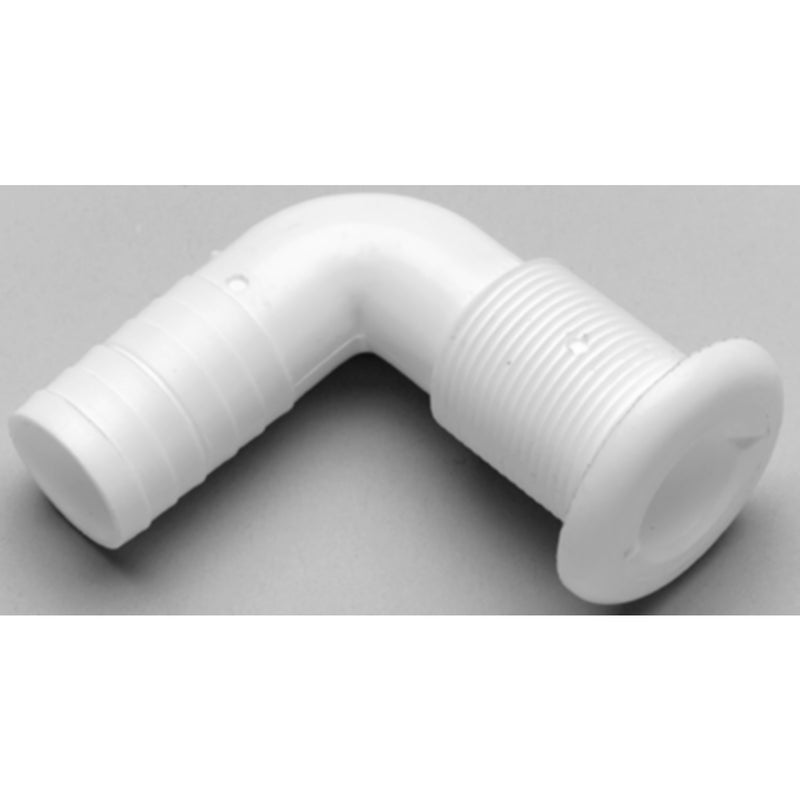 T-H Marine 90 Degree Thru-Hull Fitting For Hose