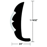 Rigid Rubrail 20' White