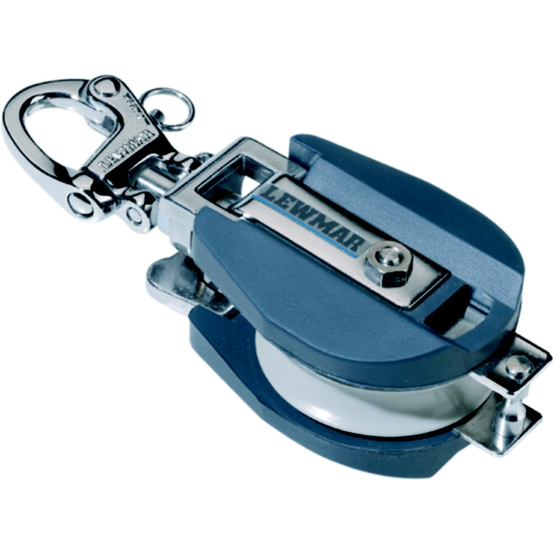 Lewmar Single Snatch Block, #1 (9/16" Line)