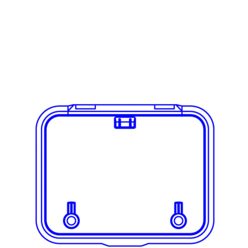 Lewmar Ocean Hatch, Size 50 Flat Base