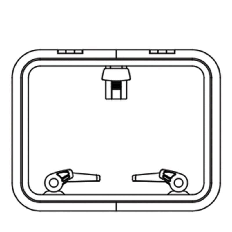 Lewmar Low Profile Rectangular Hatch, Size 50