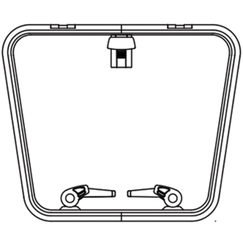 Lewmar Low Profile Rectangular Hatch, Size 65