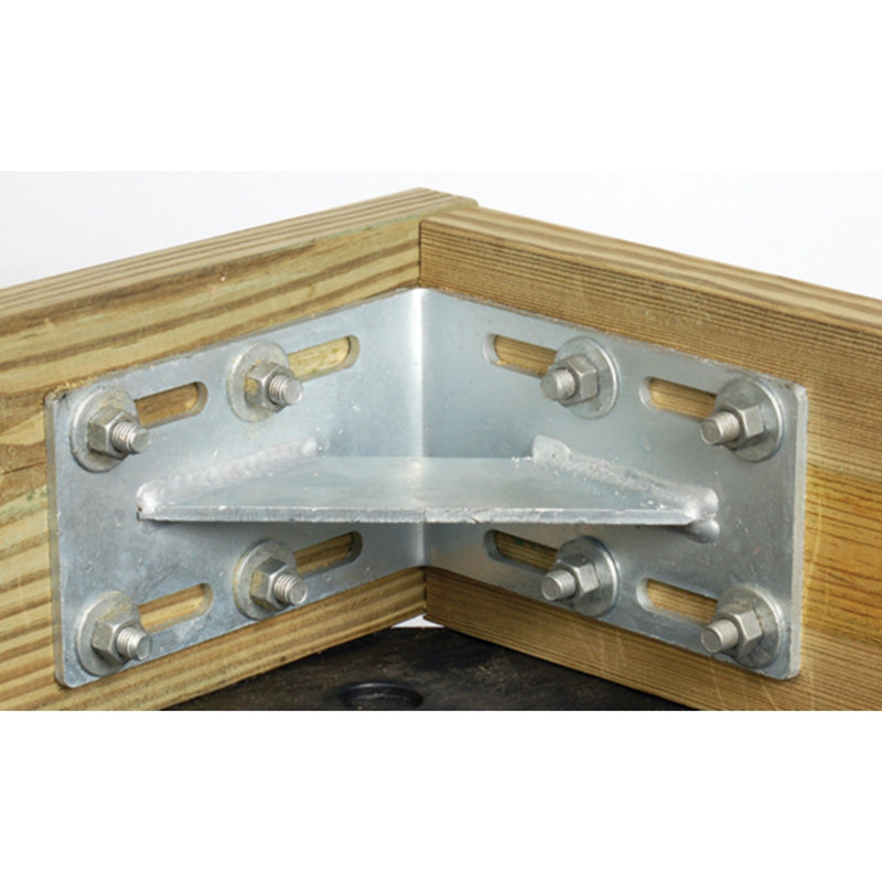 Tie Down Engineering Dock Hardware - Inside Corner 8-1/4"L x 5"H