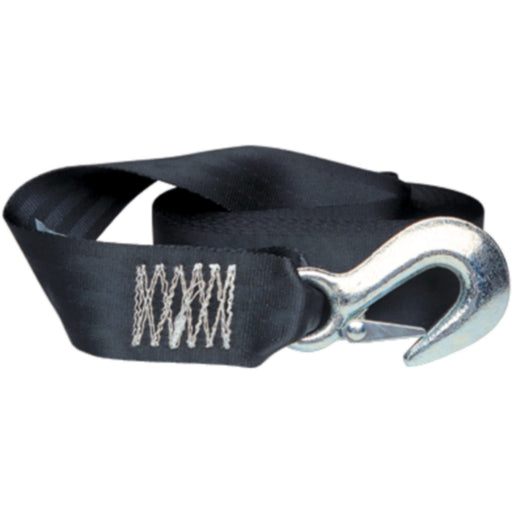 Tie Down Engineering Winch Strap With Heavy Duty Forged Latch Hook