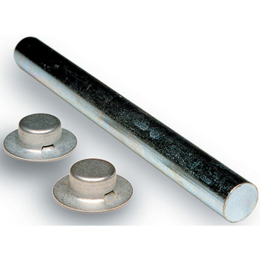 Tie Down Engineering Zinc Plated Roller Shaft With 2 Pal Nuts.