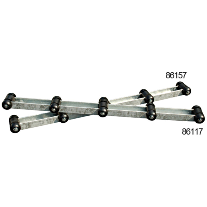 Tie Down Engineering Galvanized Roller Bunk - Sold as Pair