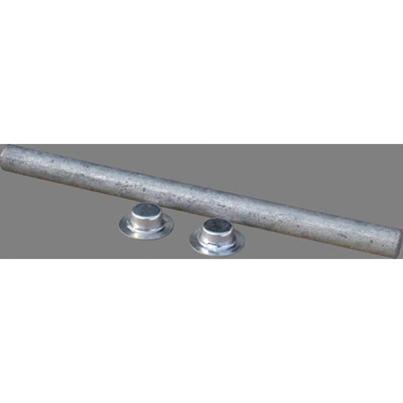 Tie Down Engineering Galvanized Roller Shaft w/Pal Nuts