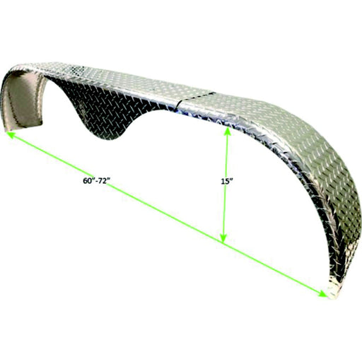 Tie Down Engineering 86269 Aluminum Adjustable Teardrop Fender
