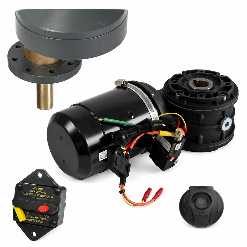Lewmar 69100033 VX1 GO Deck Unit 8MM 5/16" Extended Kit