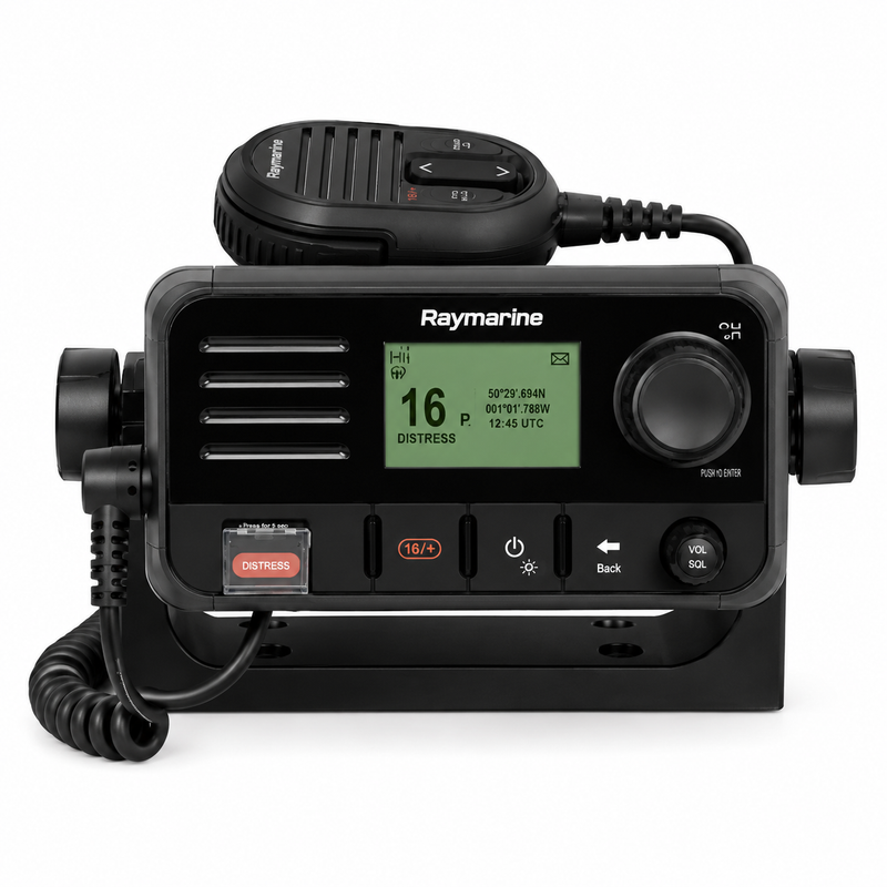 Raymarine Ray53 Fixed-Mount VHF Radio with Built-In GPS and DSC