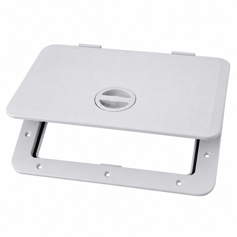Tempress 44630 Access Hatch with Cam Latch, 13" x 17", White