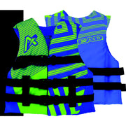 Airhead 3008103ABLLG Child/Youth Trend Vest, Youth, Green/Blue
