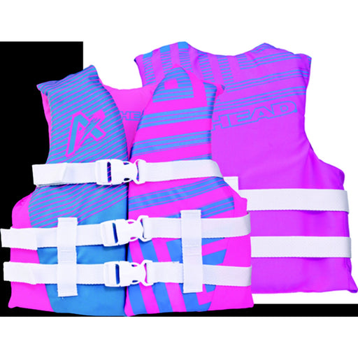 Airhead 3008103AHPSB Child/Youth Trend Vest, Youth, Pink/Blue