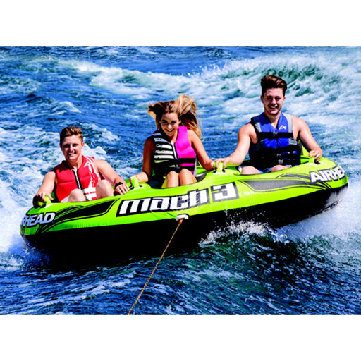 AirHead AHT2M3 Mach 3 Cockpit Towable Tube, 1-3 Riders