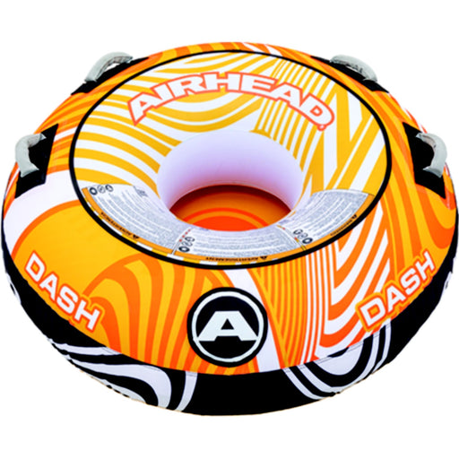 AirHead AHT50192ORW Dash Towable Tube, 1 Rider, Orange