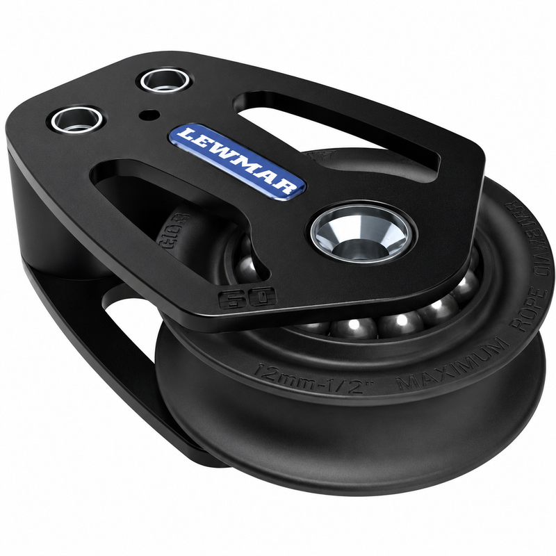 Lewmar 72mm HTX Single Toggle Head Block – Black | 29197221