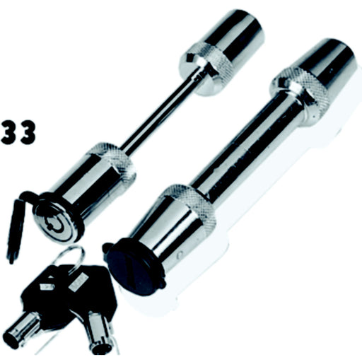 Trimax Keyed Alike Receiver and Coupler Lock Set Fits Class III Trailer Receivers (Includes TC2 and T3)