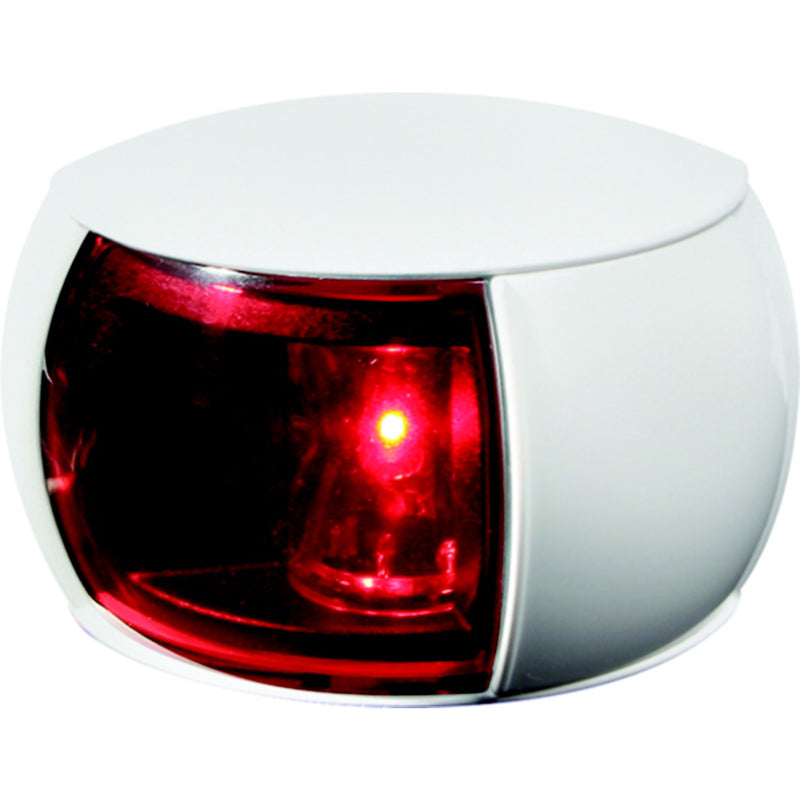 Hella 980520011 NaviLED® Port (Red) Side Light Only, White w/Red Lens, 1 ea.