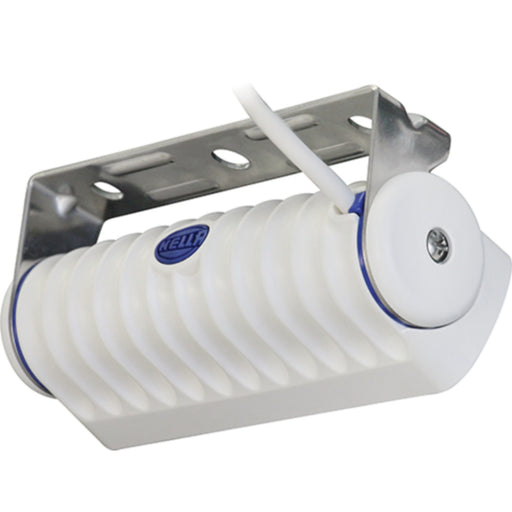Hella Sea Hawk-R 9-33V DC Bracket Mount White Light LED Floodlight, White Housing, Spread