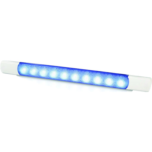 Hella 980881402 LED Courtesy LED Surface Mount Strip Lamp, Blue, 12 VDC