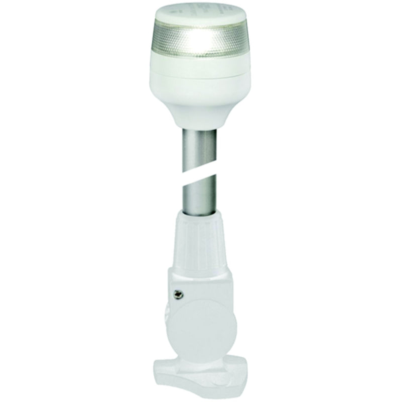 Hella 980960291 NaviLED 360 All Around Fold Down Pole Navigation Lamp, 8" White