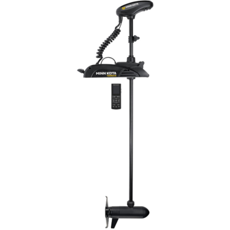 Minn Kota 1358350 Terrova® Bow Mount Freshwater Trolling Motor, 55 lbs. Thrust, 54" Shaft, 12 Volts w/Handheld Remote & Dual Spectrum CHIRP