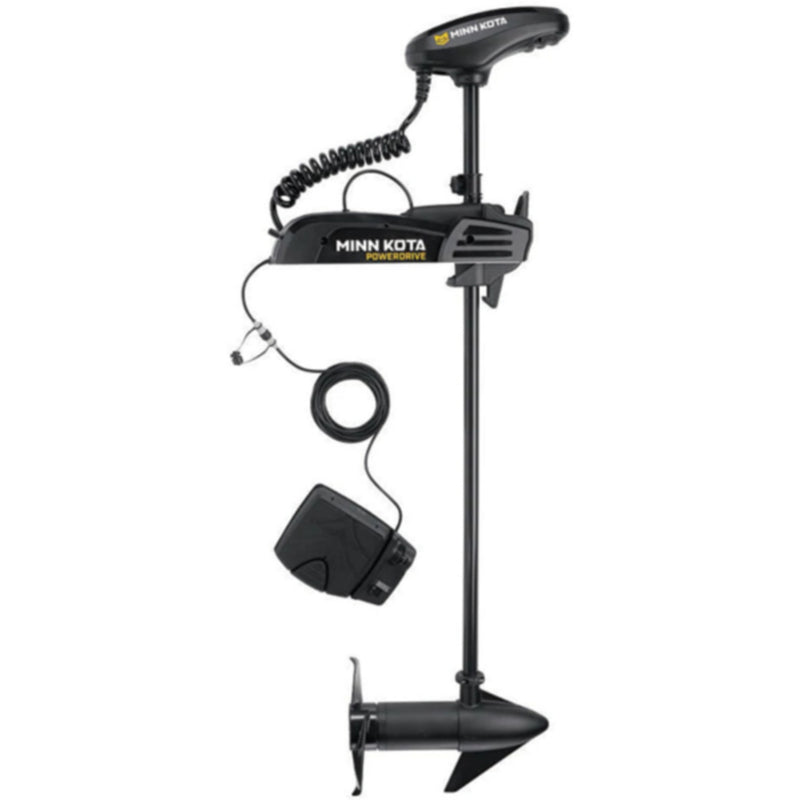 Minn Kota 1358473 Powerdrive™ Bow Mount Freshwater Trolling Motor w/Foot Pedal, 70 lbs. Thrust, 60" Shaft, 24 Volts