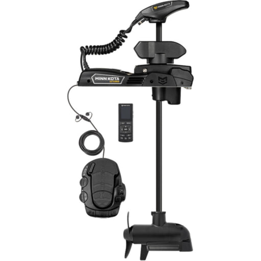 Minn Kota 1358541 Ulterra Quest Series Bow Mount Freshwater Trolling Motor, 90 / 115 lbs. Thrust, 60" Shaft, 24 / 36 Volts w/Handheld Remote, Foot Pedal & Dual Spectrum CHRP Sonar