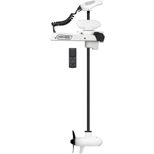 Minn Kota 1358563 Riptide Instinct Quest Series Bow Mount Saltwater Trolling Motor, 90 / 115 lbs. Thrust, 100" Shaft, 24 / 36 Volts, White w/Handheld Remote