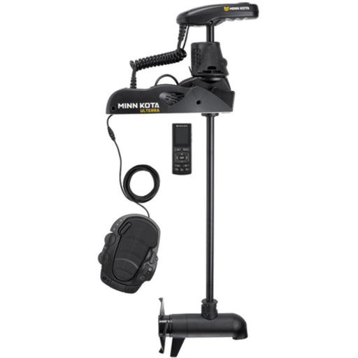 Minn Kota 1358970 Ulterra Bow Mount Freshwater Trolling Motor, 80 lbs. Thrust, 45" Shaft, 24 Volts w/Handheld Remote, Foot Pedal & MEGA Down Imaging Sonar