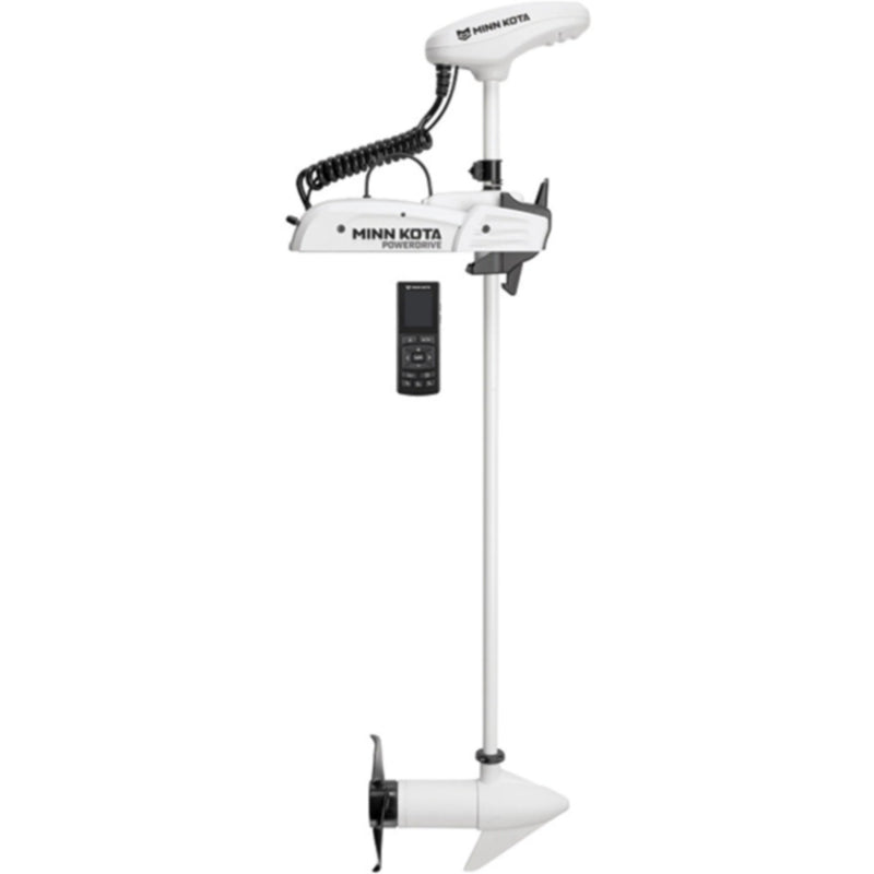 Minn Kota 1363576 Riptide Powerdrive Bow Mount Saltwater Trolling Motor w/Handheld Remote, 55 lbs. Thrust, 54" Shaft, 12 Volts