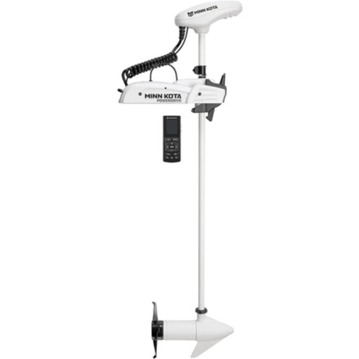 Minn Kota 1363576 Riptide Powerdrive Bow Mount Saltwater Trolling Motor w/Handheld Remote, 55 lbs. Thrust, 54" Shaft, 12 Volts