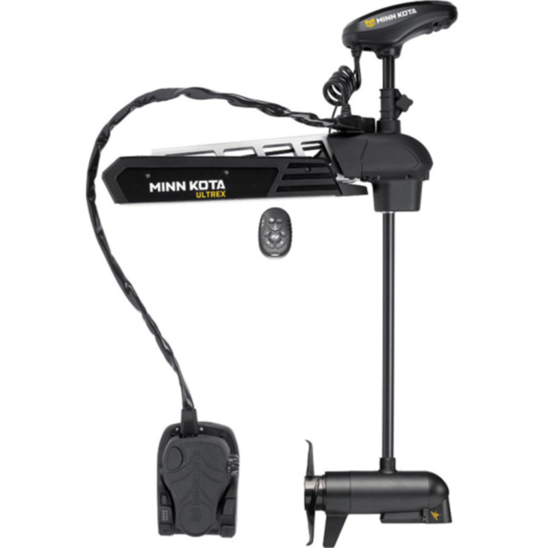 Minn Kota 1368892 Ultrex™ Bow Mount Freshwater Trolling Motor, 80 lbs. Thrust, 45" Shaft, 24 Volts w/Micro Remote, Foot Pedal & MEGA Down Imaging Sonar