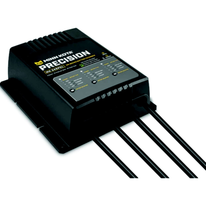 Minn Kota 1832304 On-Board Precision Chargers, 3 Banks, 15 Amps