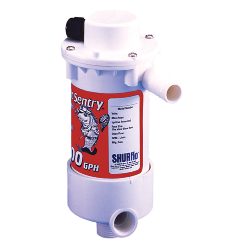 Shurflo Bait Sentry Mag-Drive Livewell Pump