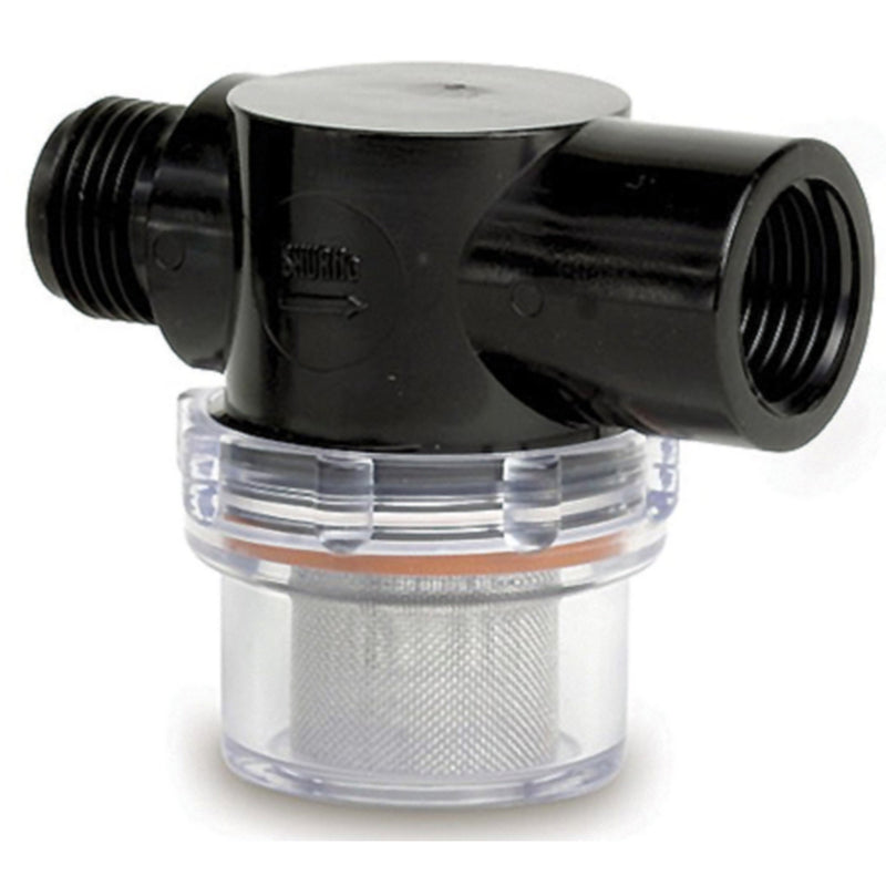 SHURFLO Twist-On Water Strainer 1/2"