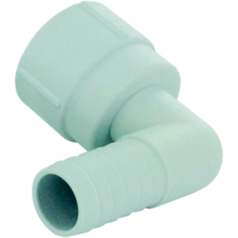 Rule 1201R Barbed Bilge Pump Port Fitting, 3/4" 90°