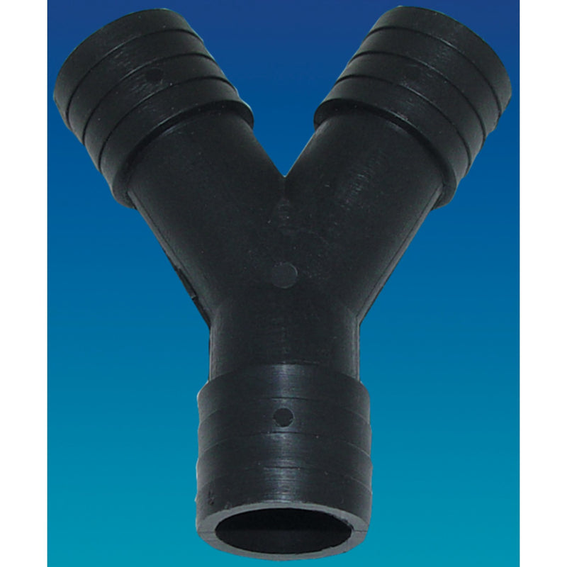 Rule 213 "Y" Fitting For 1-1/8" Hose