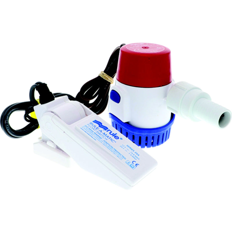 Rule 25DA35A Pump & Switch Combo, 500 GPH