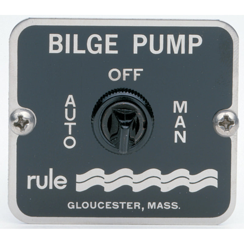 Rule 3 Way Bilge Panel Switch 12/24/32V