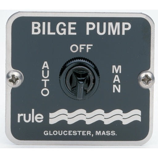 Rule 3 Way Bilge Panel Switch 12/24/32V