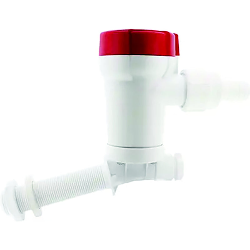 Rule 601C Angled Thru-hull 500 GPH 12V