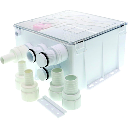 Rule 98B Shower Drain Box, 800 GPH, 12V