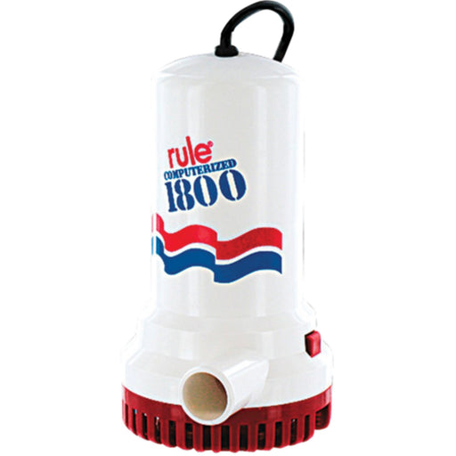 Rule 110V AC Automatic Sump Pump With 8' Cord 1800 GPH