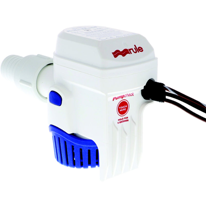 Rule RM500B Rule-Mate™ Automatic Bilge Pump, 500 GPH, 12V