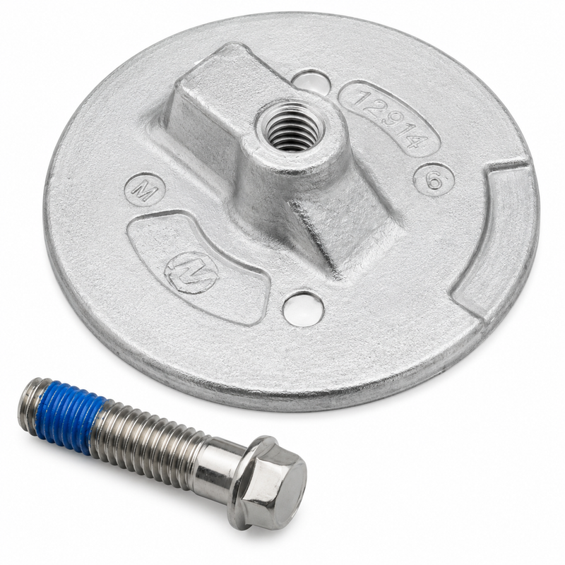 Quicksilver Anodic Plate 76214Q5 | Mercury, Mariner & MerCruiser Drives (Aluminum)