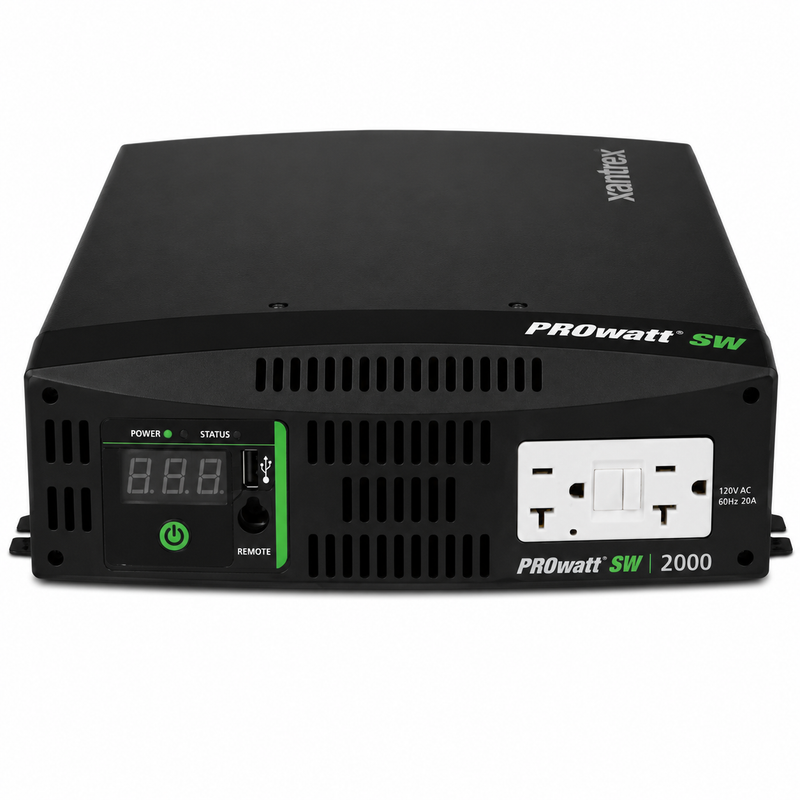 Xantrex 8061220 PROwatt SW 2000 Pure Sine Wave Inverter, 1800W, 12V