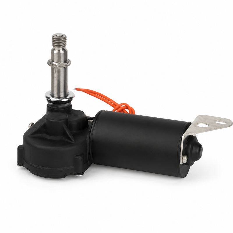 Sea-Dog MRV 12V Wiper Motor, Two-Speed – Black | Interior Mount | SKU 354-412121B3