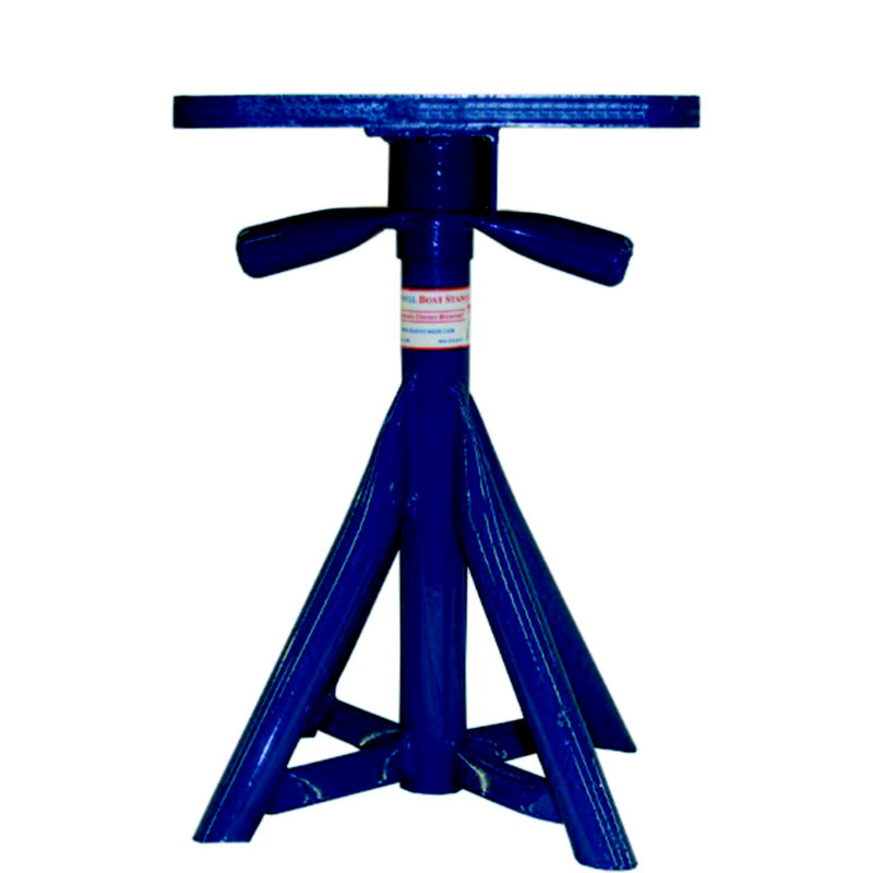 Powerboat Stand w/Blue Flat Top 18"-25"